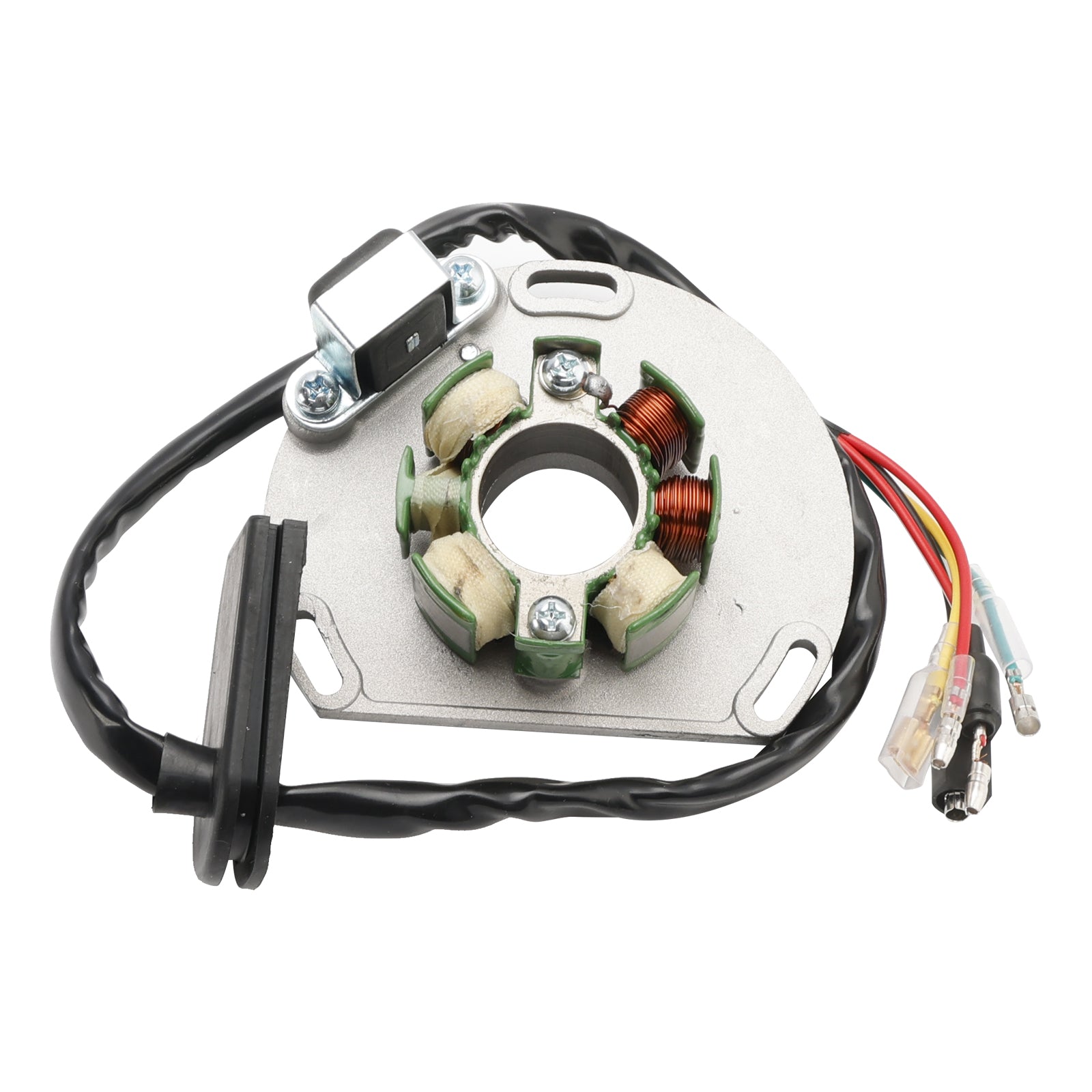 1998-1999 250 300 380 SX EXC MXC (2K-2) 5 Wire Ignition Stator Base Assy