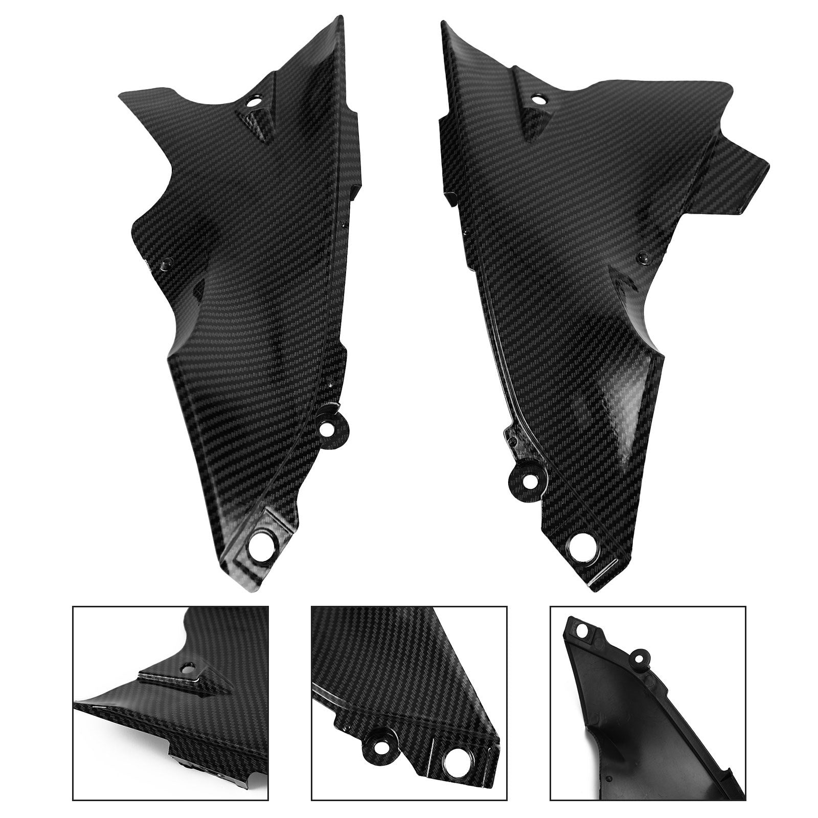 Carenado de Panel de cubierta de conducto de aire lateral de Areyourshop para Yamaha YZF R1 2004-2006