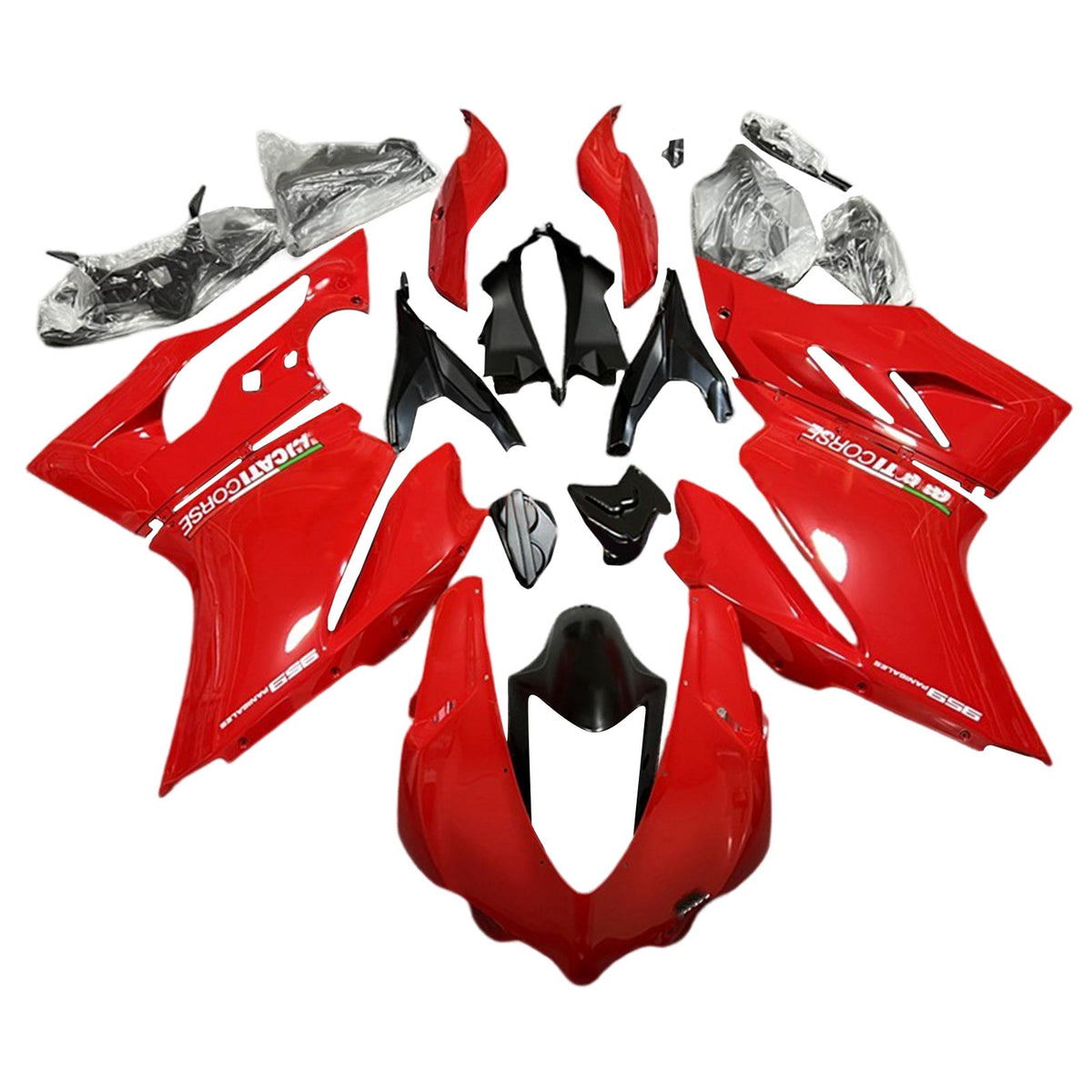 Kit carena Amotopart 2015-2020 Ducati 1299 959 Red Style5