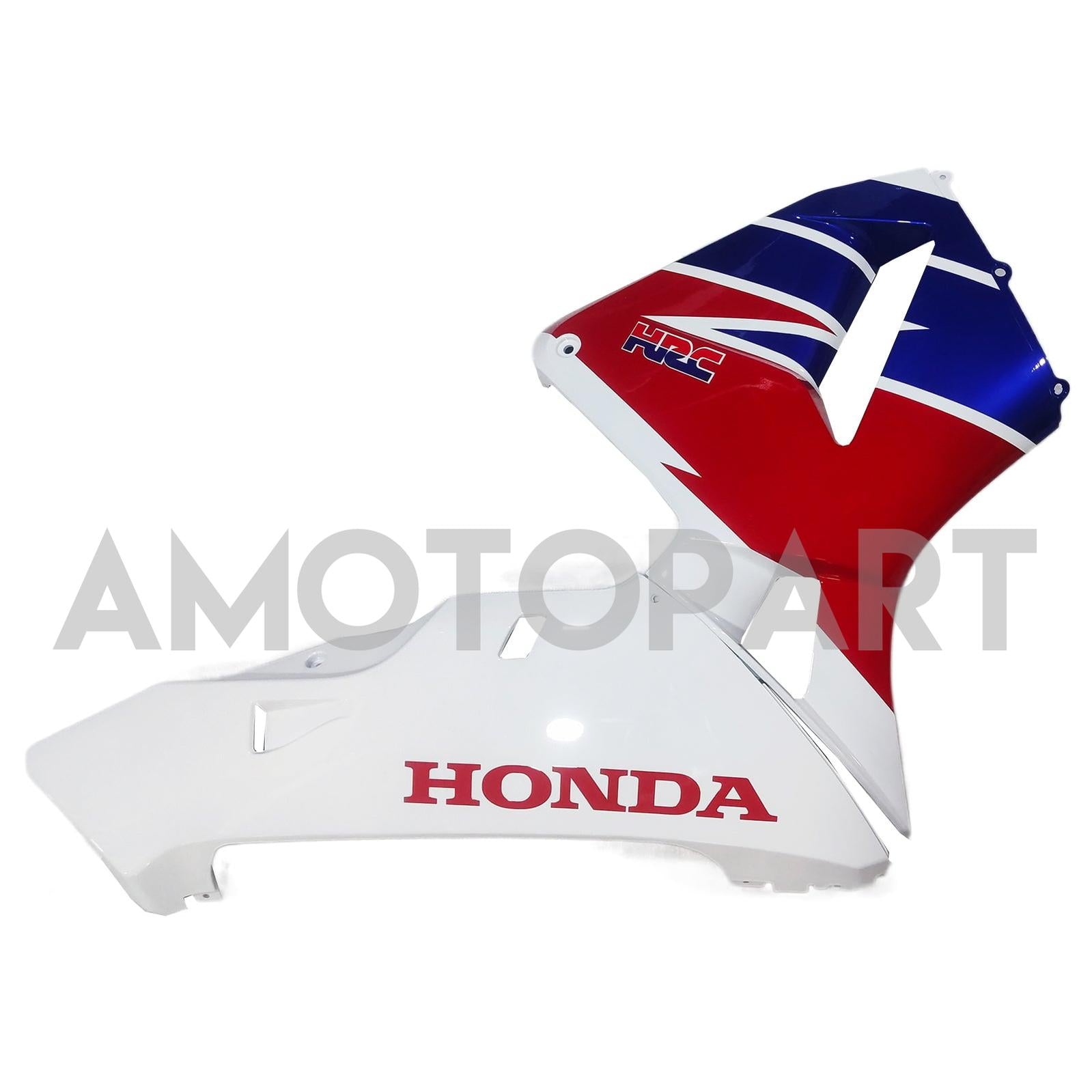 Amotopart 2005–2006 Honda CBR600RR Weiß-Rot-Verkleidungsset