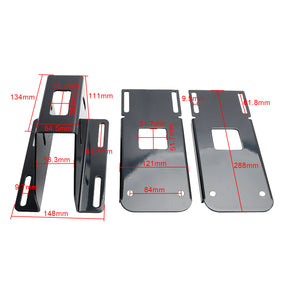 04-13 Kit staffe di montaggio per carenatura regolabile Touring Road Glide