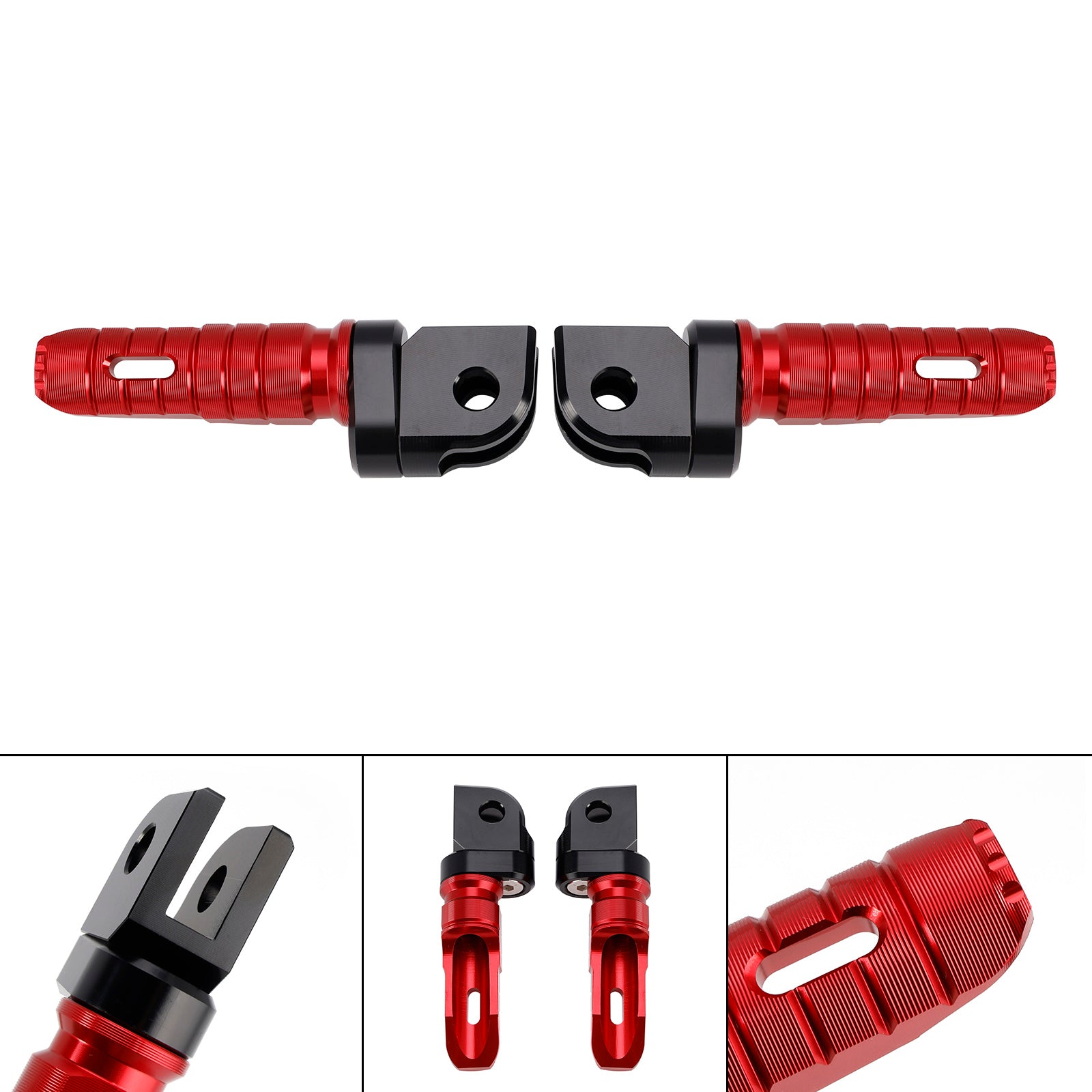 KAWASAKI ZX-4R ZX-4RR 24-25 NINJA 400 18-24 Front Footrests Foot Pegs