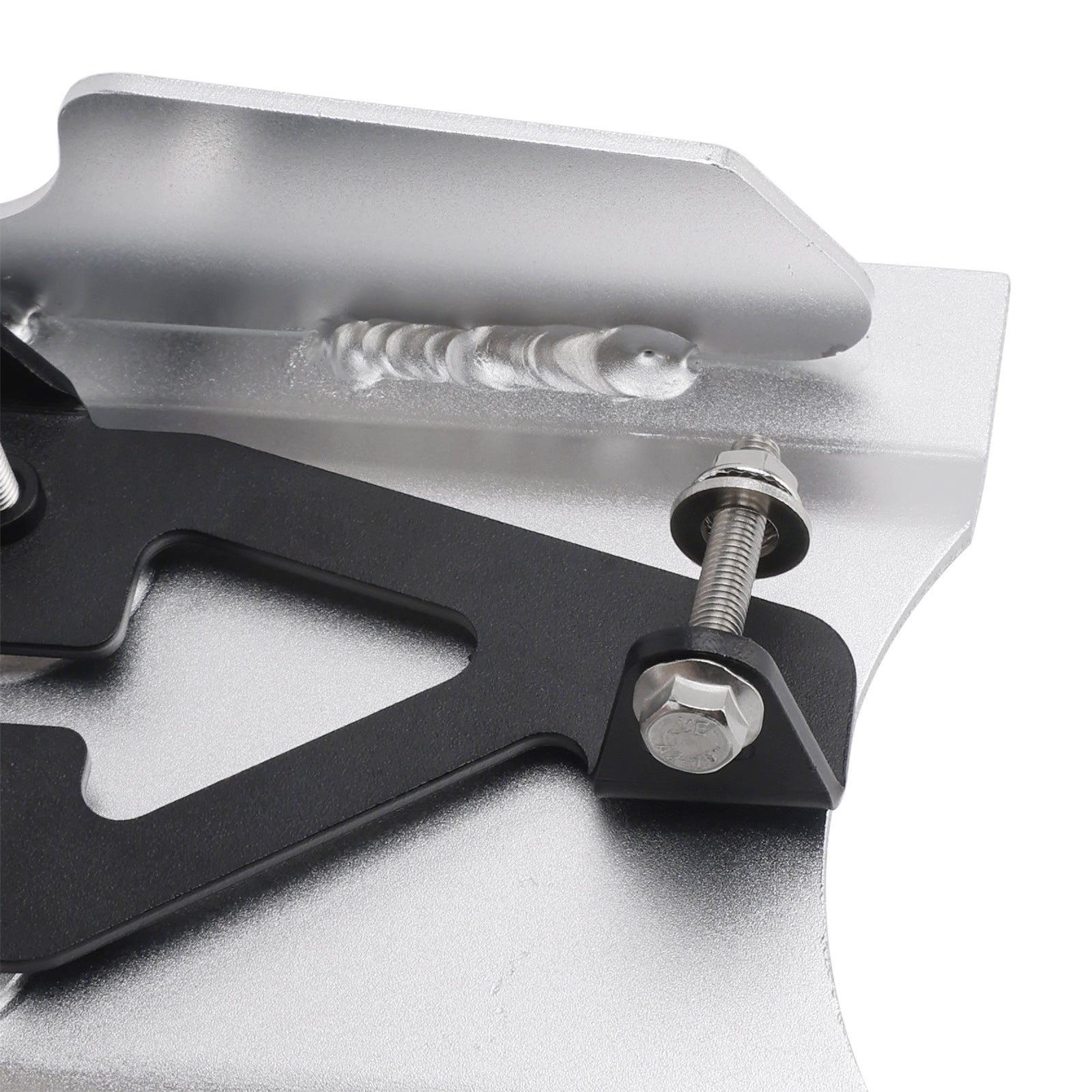 2024-2026 Speed ​​400 Scrambler 400 X Protector de cárter de aluminio Placa protectora plateada