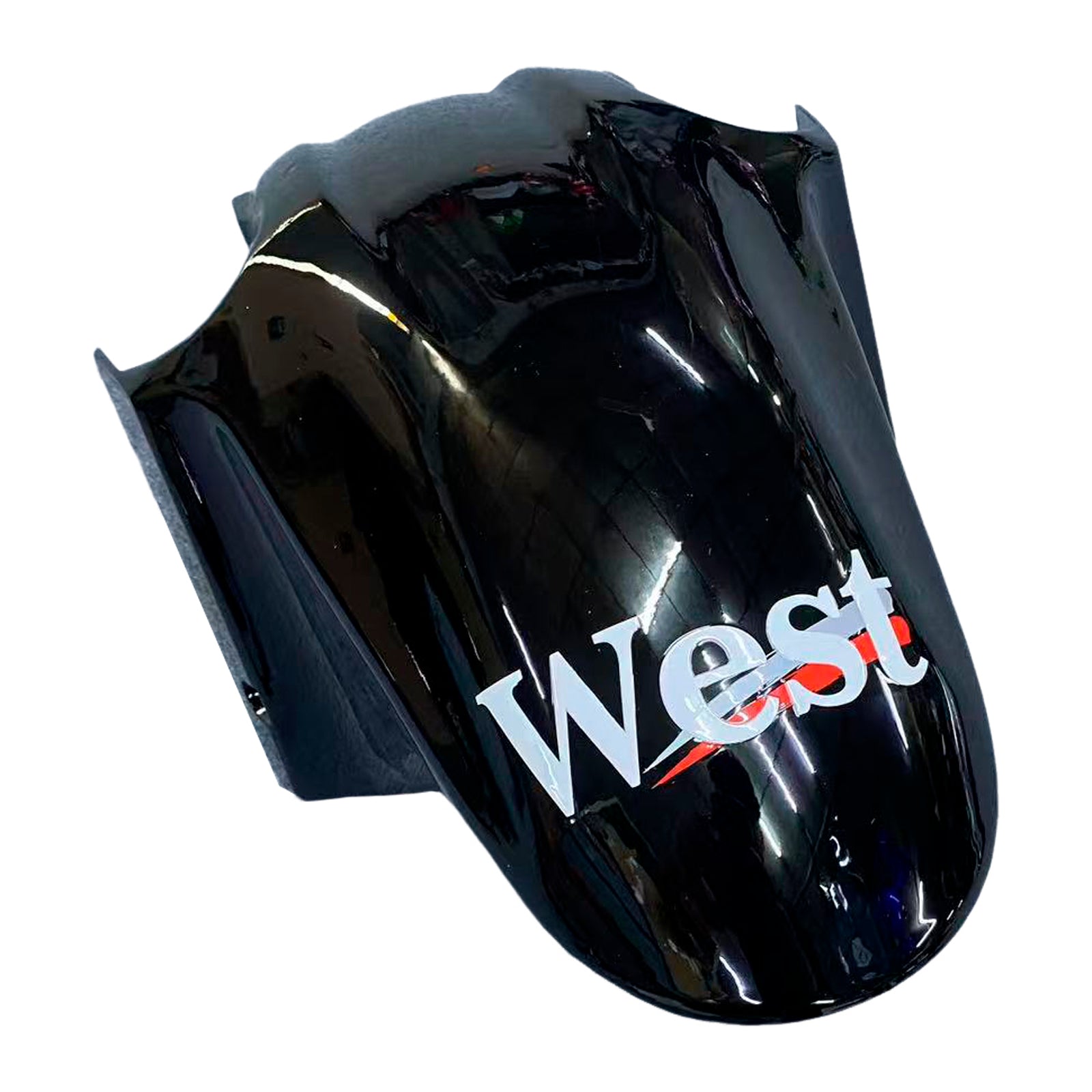 Amotopart 2004-2007 Honda CBR600 F4i Black White Fairing Kit