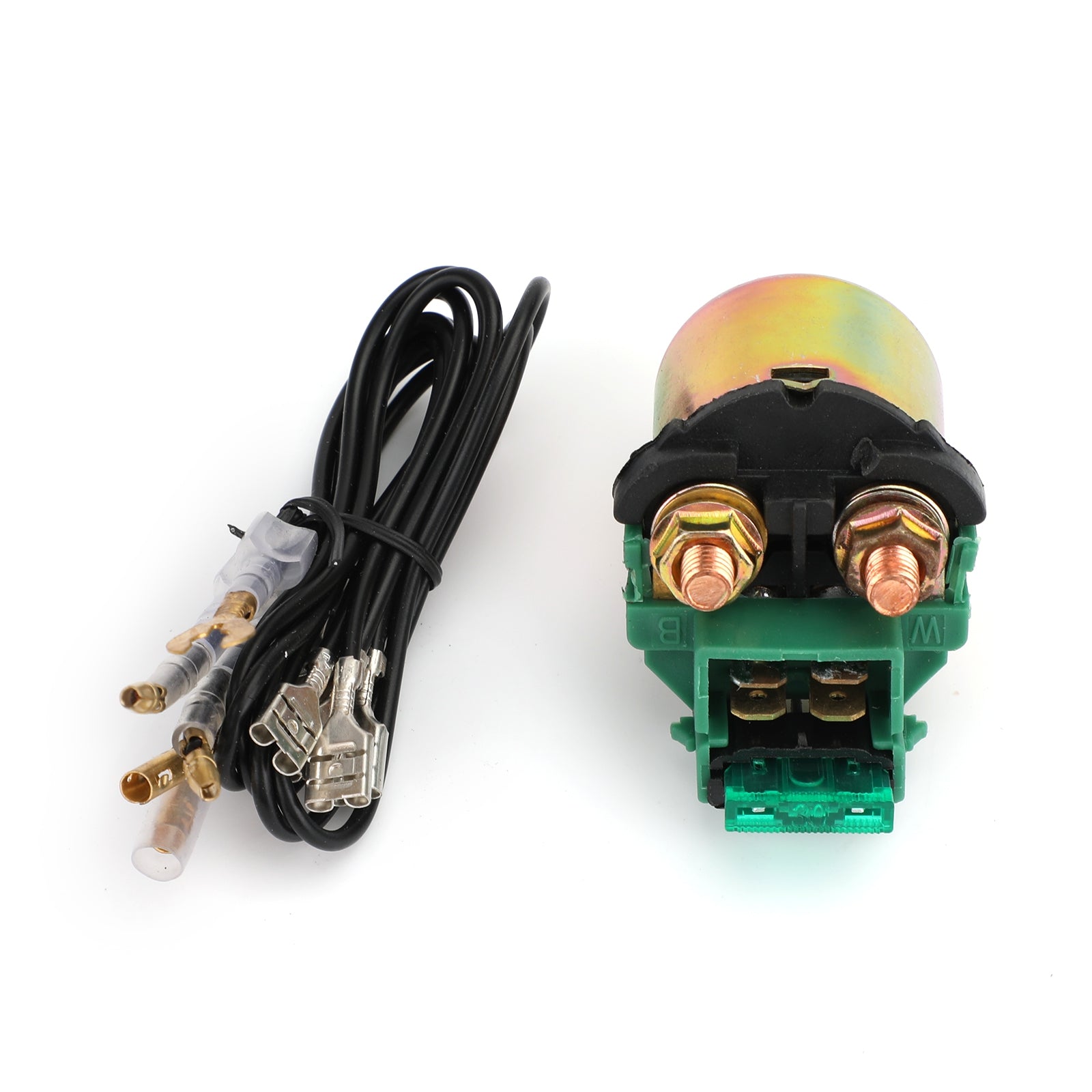 Interruttore relè solenoide avviamento Kawasaki Ex250 Ninja 250r 1986-2012 con cavi