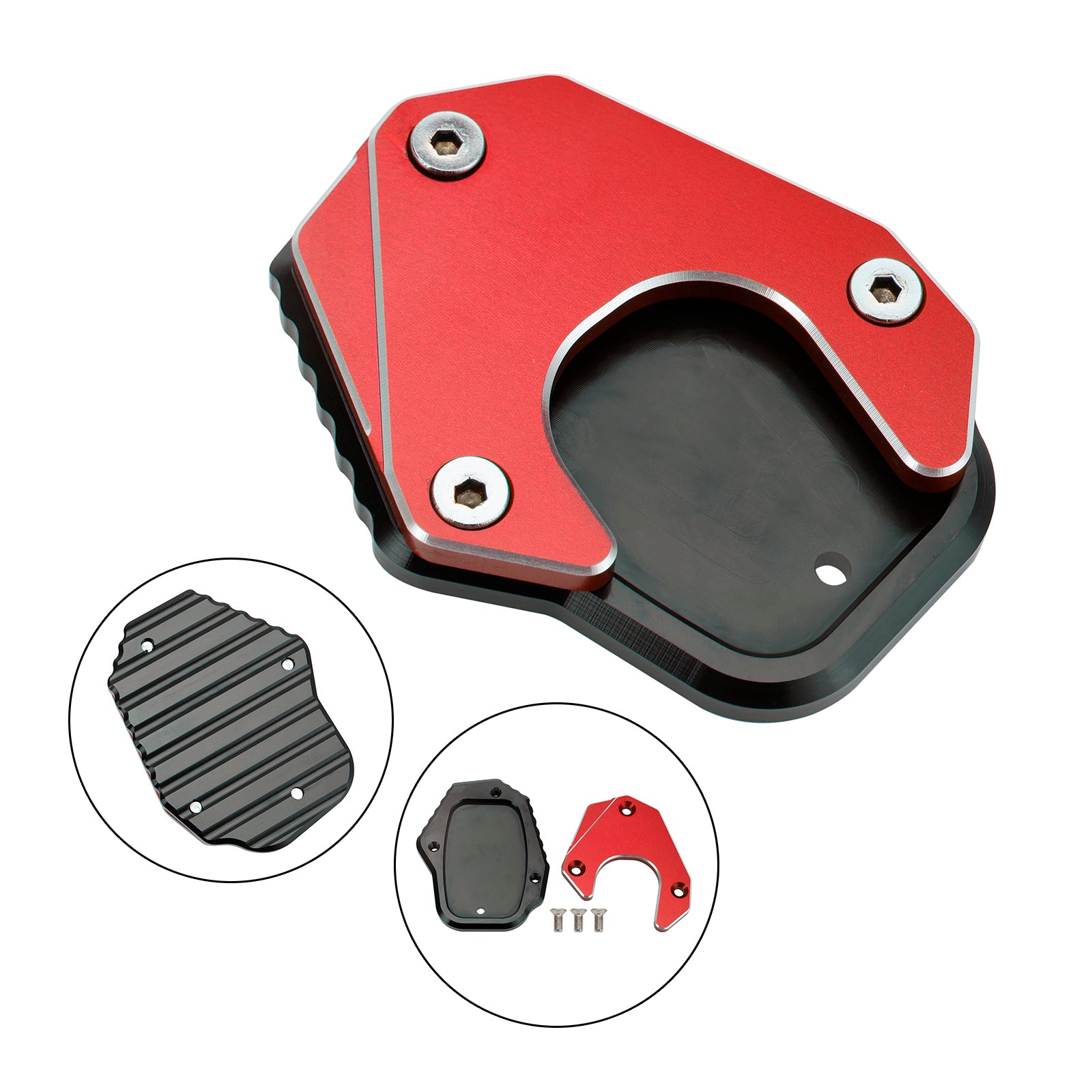 Kickstand Enlarge Plate Pad fit for Honda CRF250L 2017-2020