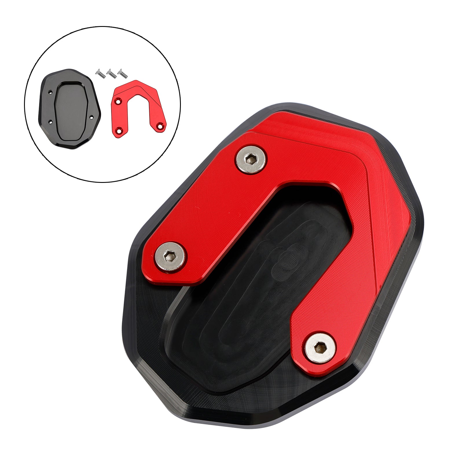 15-20 Ducati Scrambler 400/800/1100 Kickstand Enlarge Plate Pad