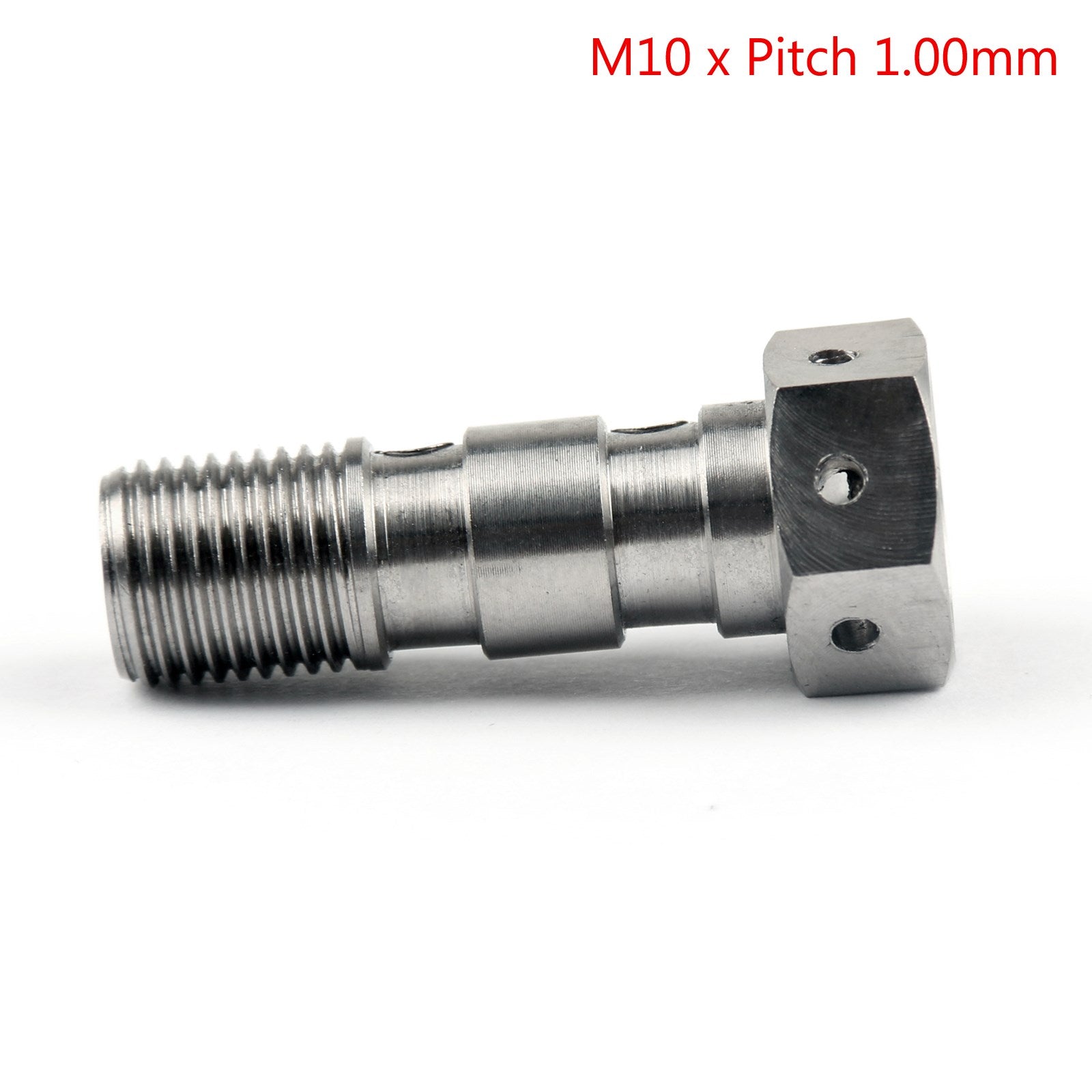 1x Double Banjo Bolt Screw Ti-GR5 M10 x 1.0 Brake Master Cylinder 30mm Long