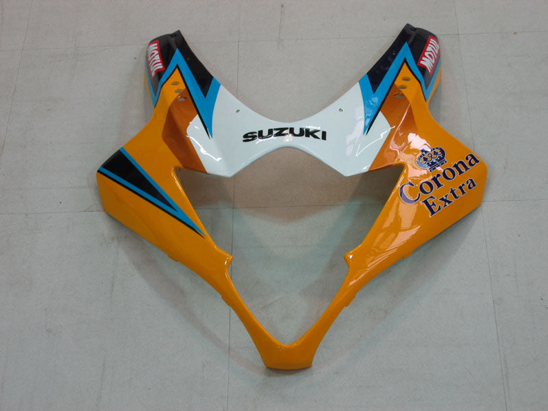 Kit carena Amotopart 2005-2006 Suzuki GSXR1000 giallo e blu