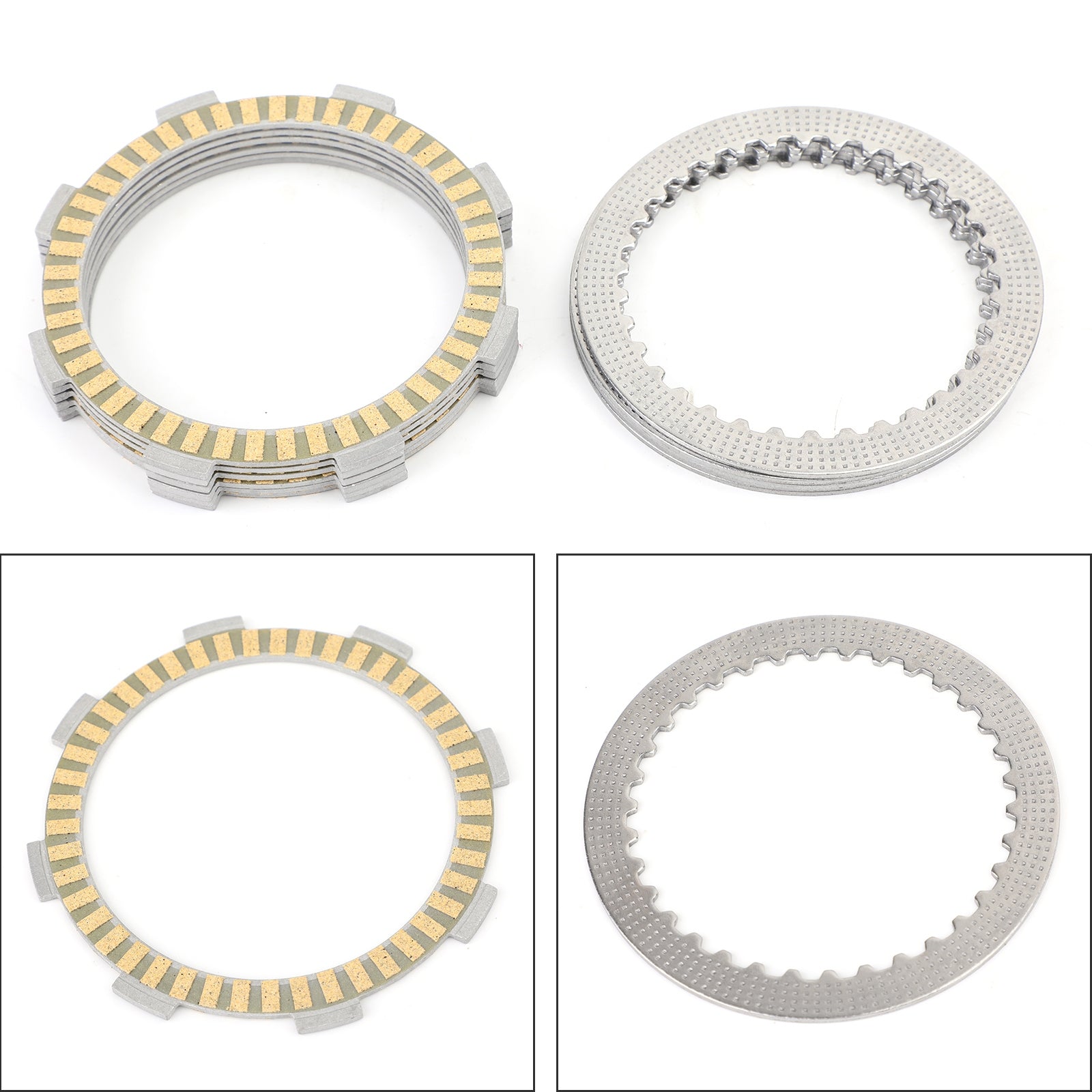 Clutch Kit Steel & Friction Plates for Kawasaki KX80 KX85 KX100 1998-2018