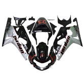 Amotopart 2001-2003 GSXR600 2000-2003 GSXR750 K1 Suzuki Black Grey Fairing Kit