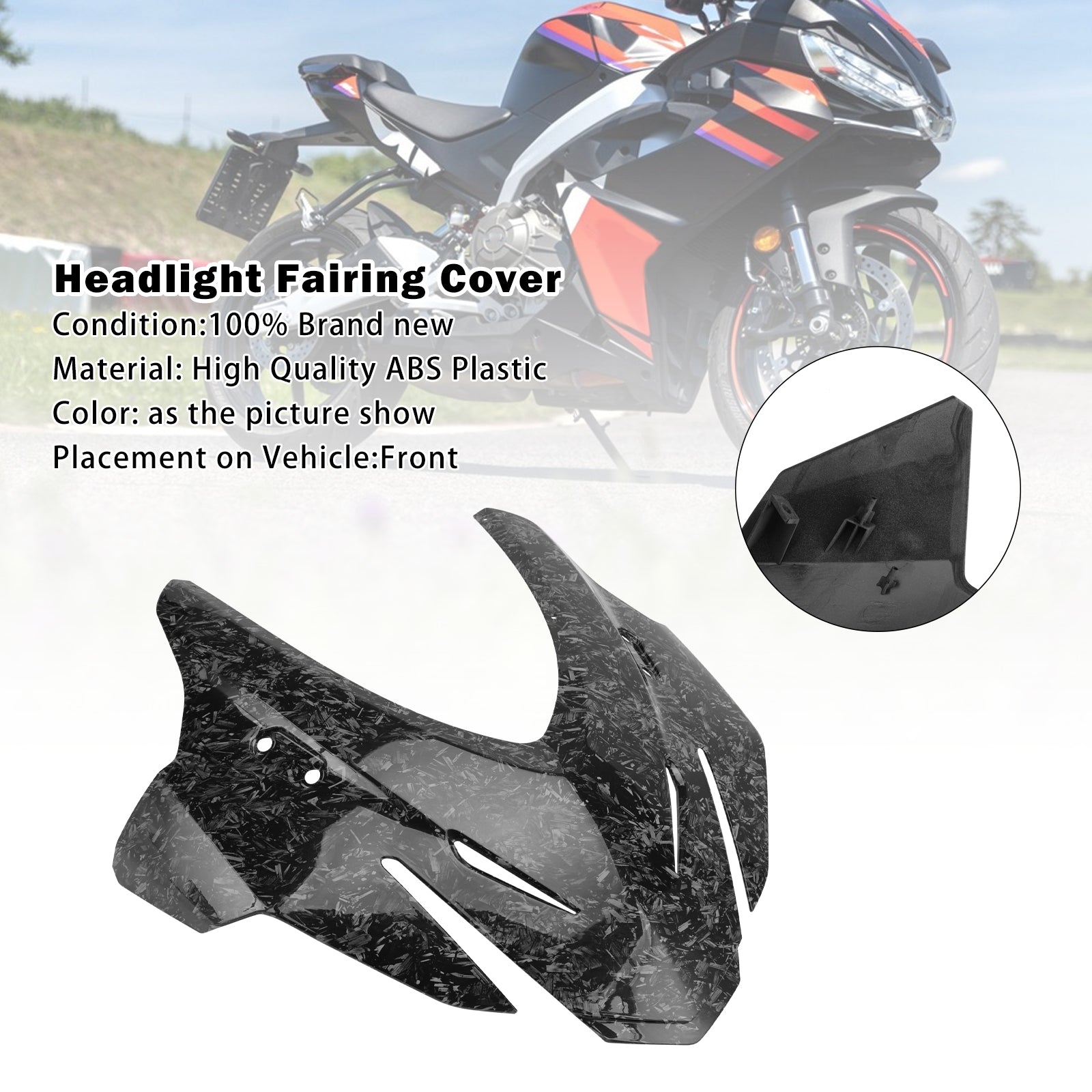 2024-2025 Aprilia RS457 RS 457 Headlight Fairing Windshield Cover