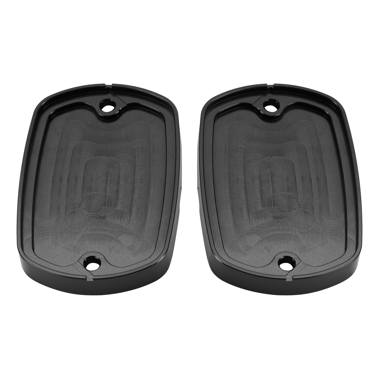 Yamaha T-MAX 500 530 SX DX 560 TECH MAX 2x Break Fluid Reservoir Caps Black Fluid