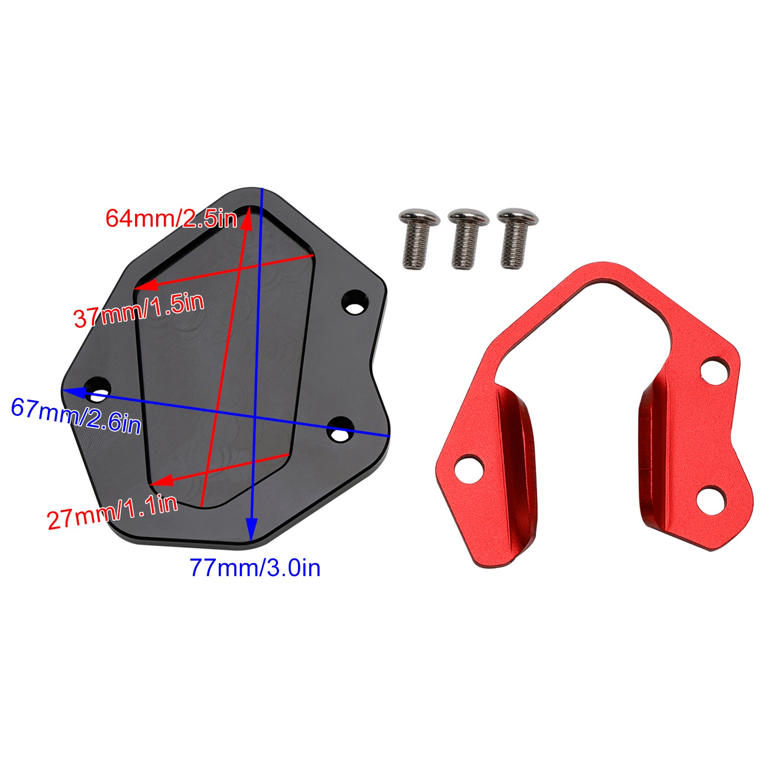 Piastra di ingrandimento del cavalletto TIGER 10-20 800/XC/XCA/XR/XRT e 18-20 XCX