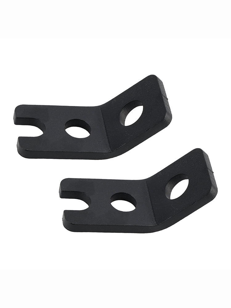 Polaris RZR XP 1000 900 Rear Backup LED Whip Flag Light Pod Mount Brackets