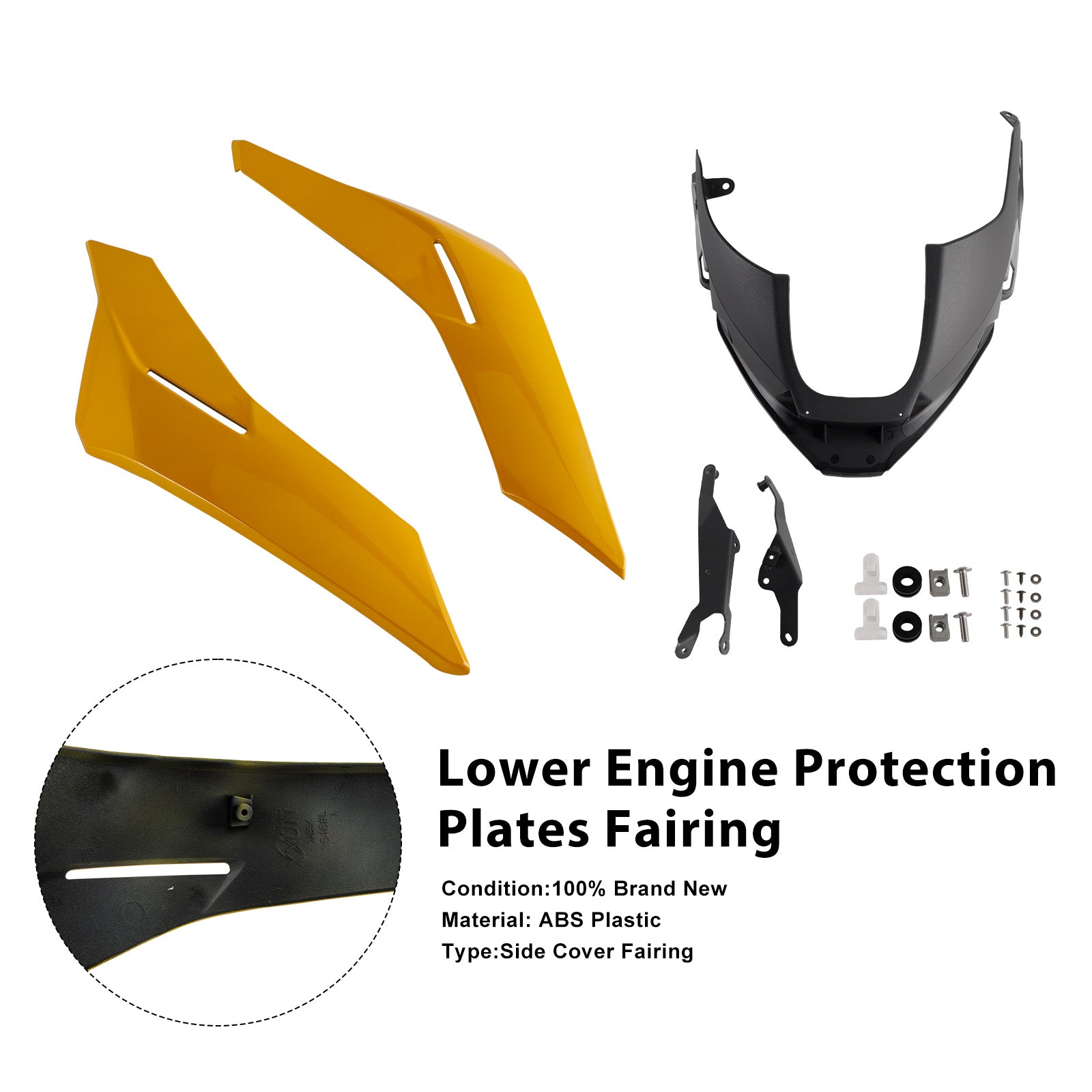 2023-2025 Street Triple 765 R/RSEngine Lower Belly Pan Panels Guard Fairing