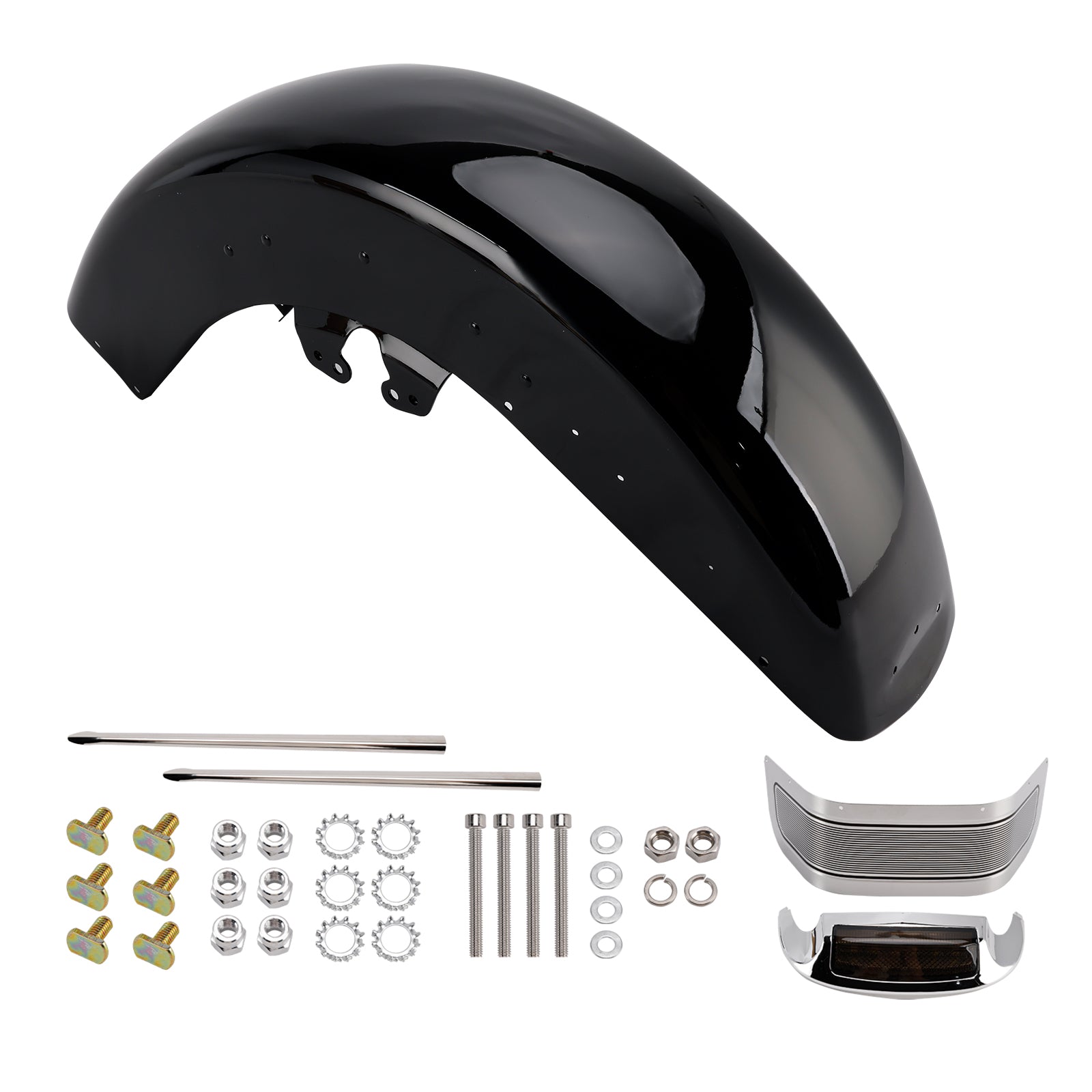 2014-2024 Harley Touring Electra Glide Ultra Limited Steel Front Fender Mudguard