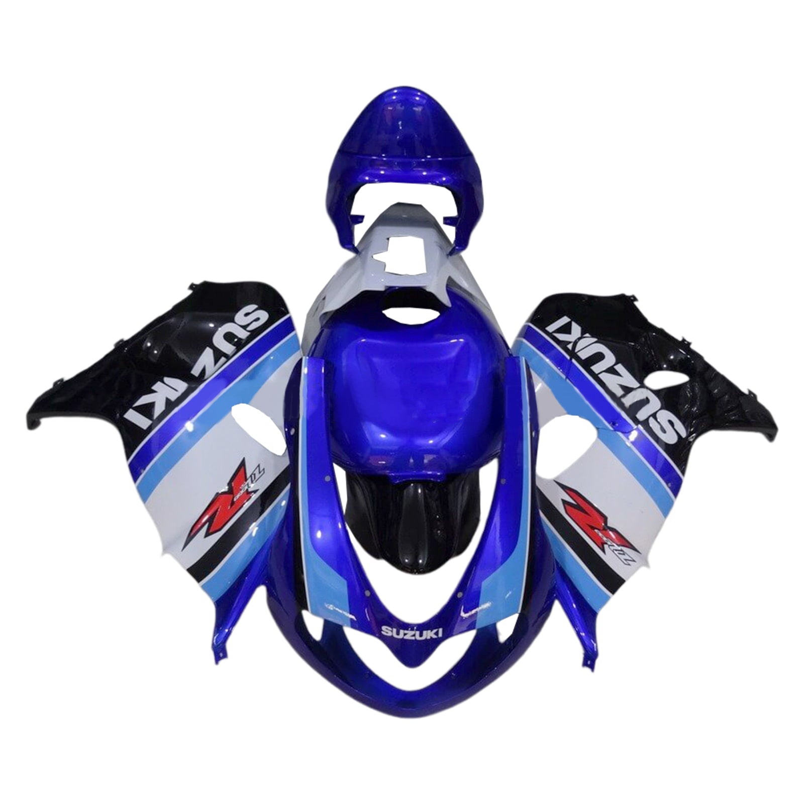 Amotopart 1998-2003 TL1000R Suzuki Blue&White Style8 Fairing Kit