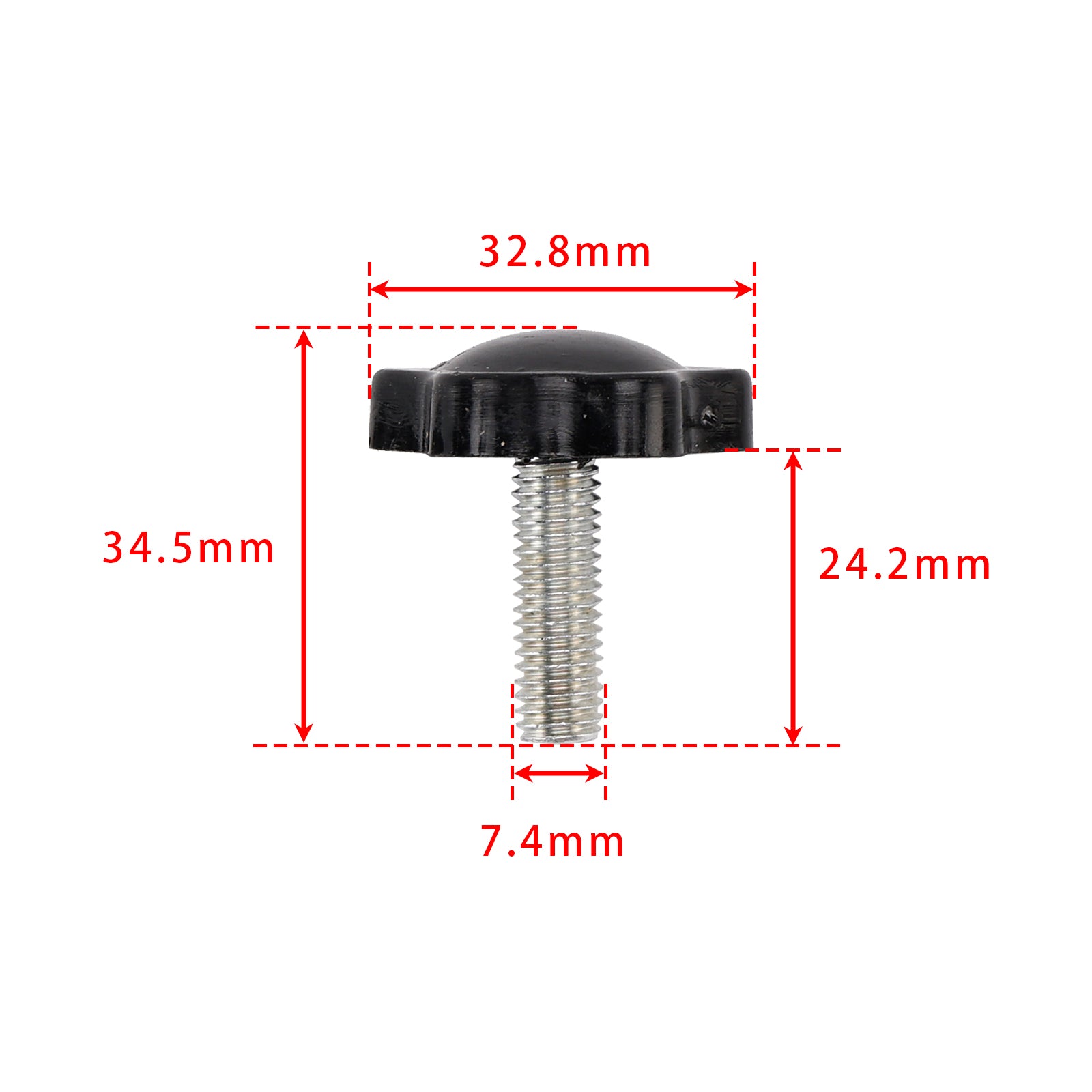 Touring 93-184x Saddlebag Lock Mounting Bolts Theft Deterrent Fastener Kit