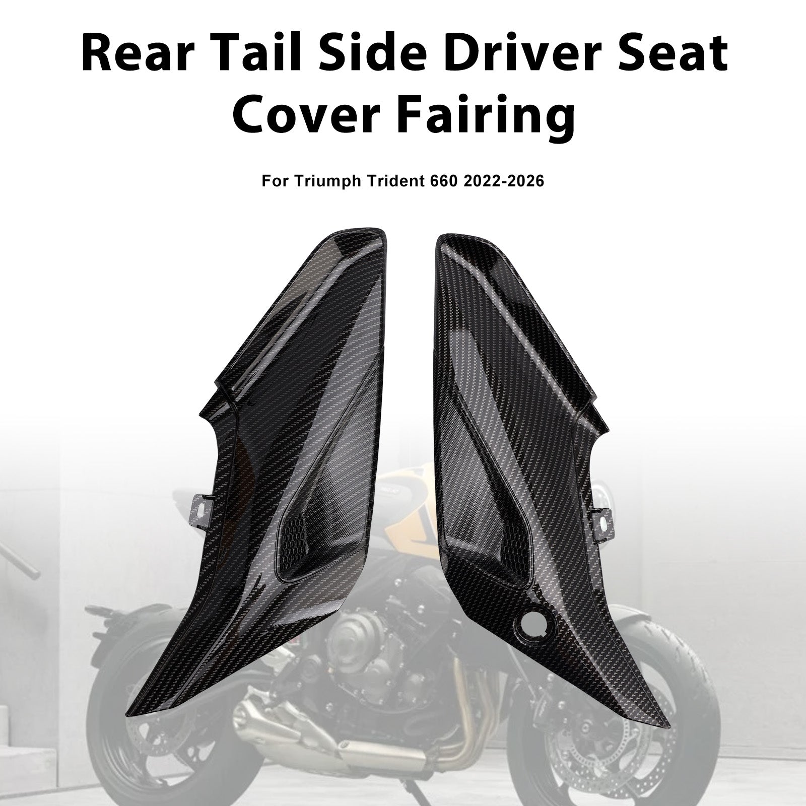 2022-2026 Trident 660 Side Seat Panel Fairing Cowl