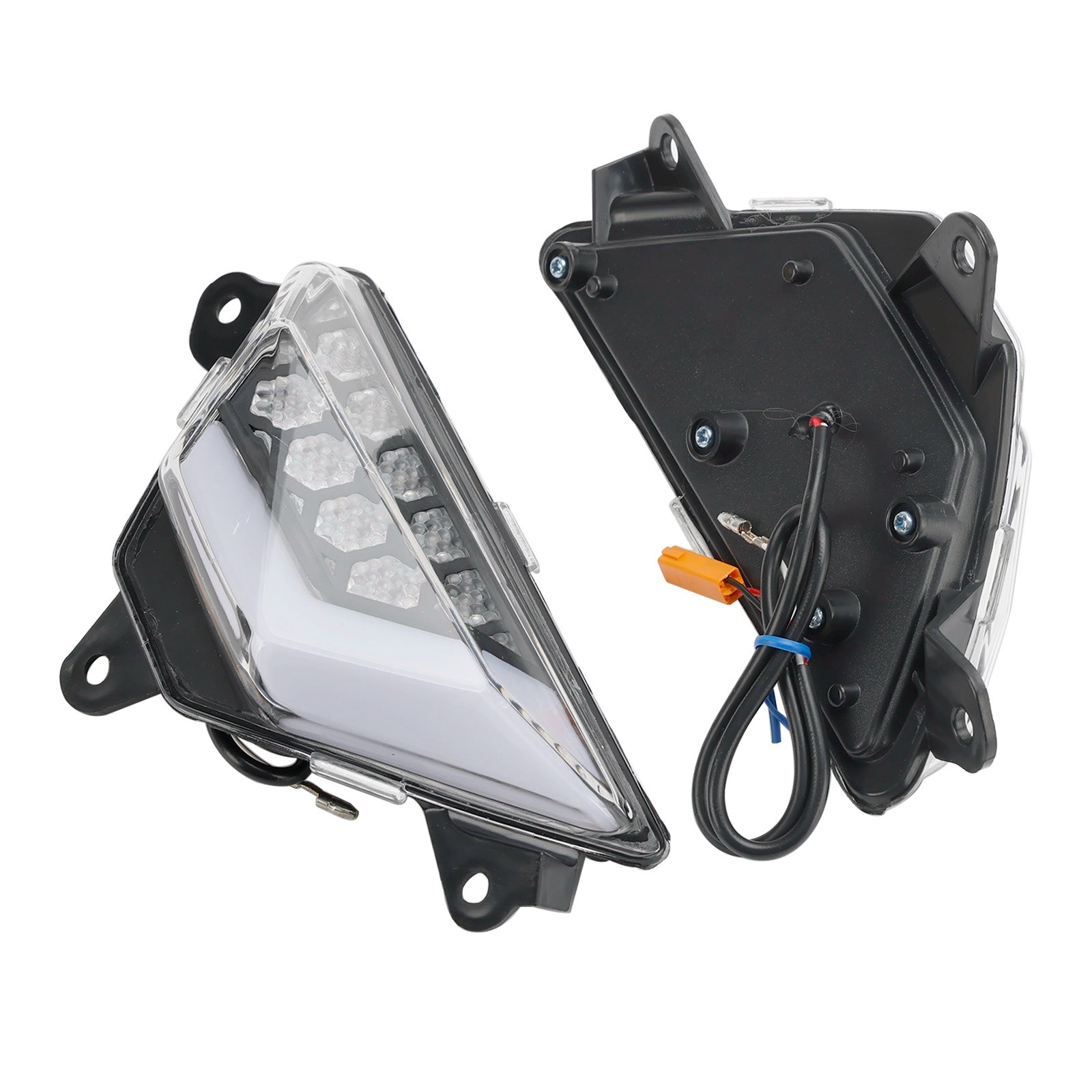 2012+ Kawasaki Ninja 300 400 650 ZX 6R ZX 4RR LED フロント