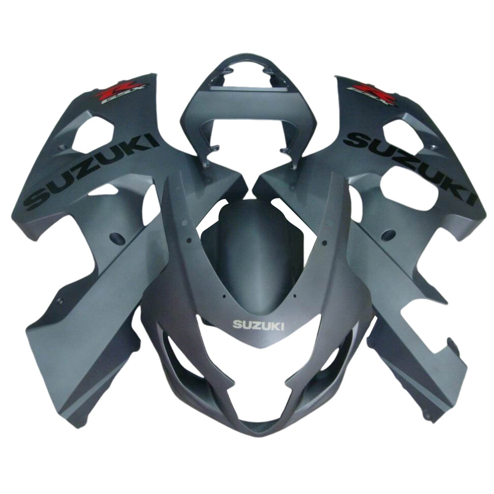 Amotopart 2004-2005 K4 GSXR 600/750 Suzuki Matte Grey Fairing Kit