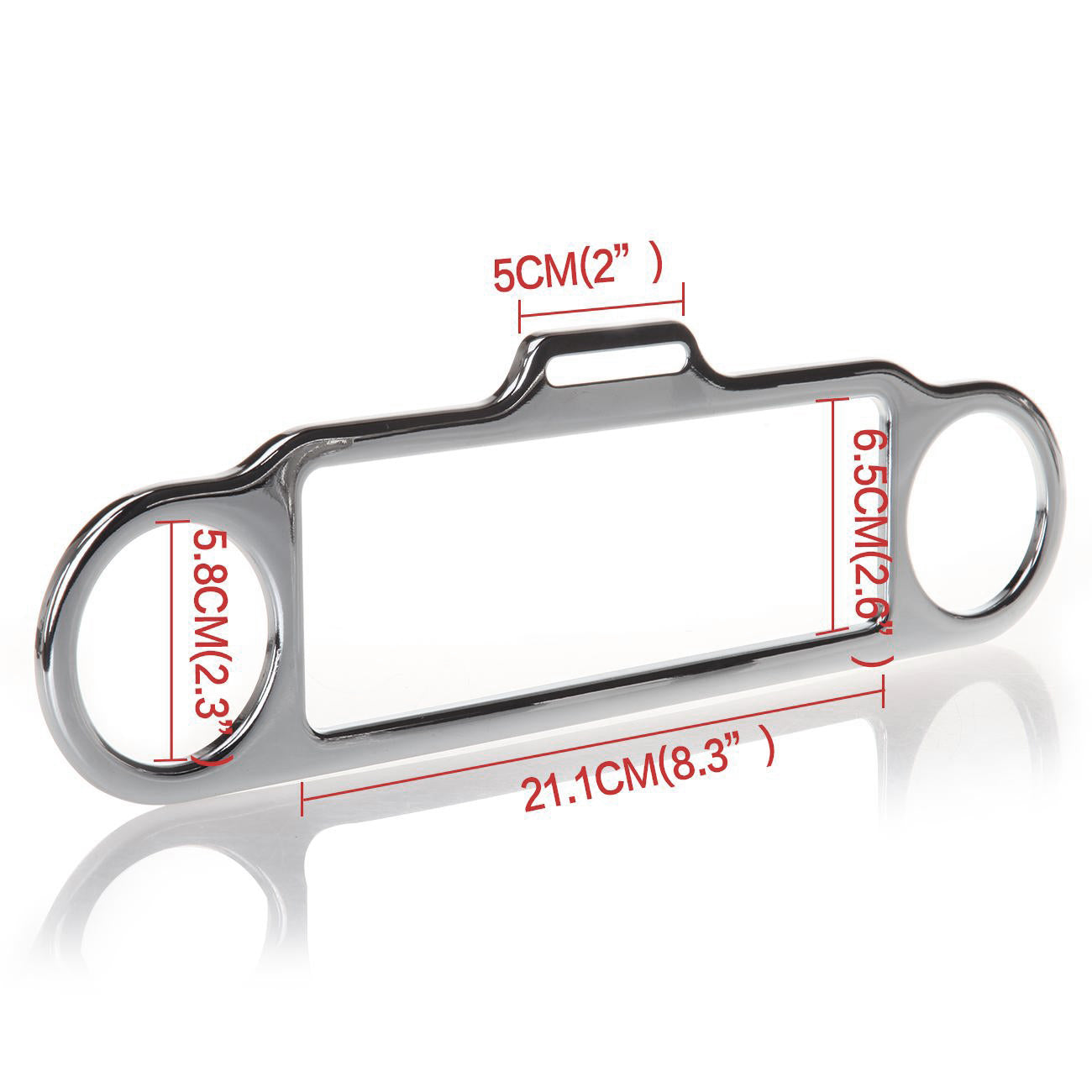 Electra Glide Touring FLHX FLHT STEREO Accent Trim Ring Cover Chrome