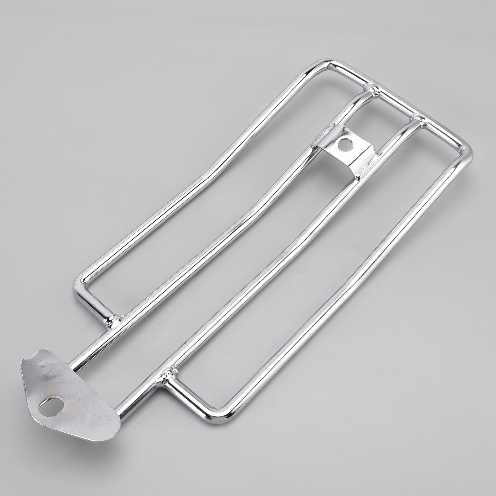 1985-2003 Sportster XL XLH 883 1200 Custom Chrome Solo Seat Luggage Rack