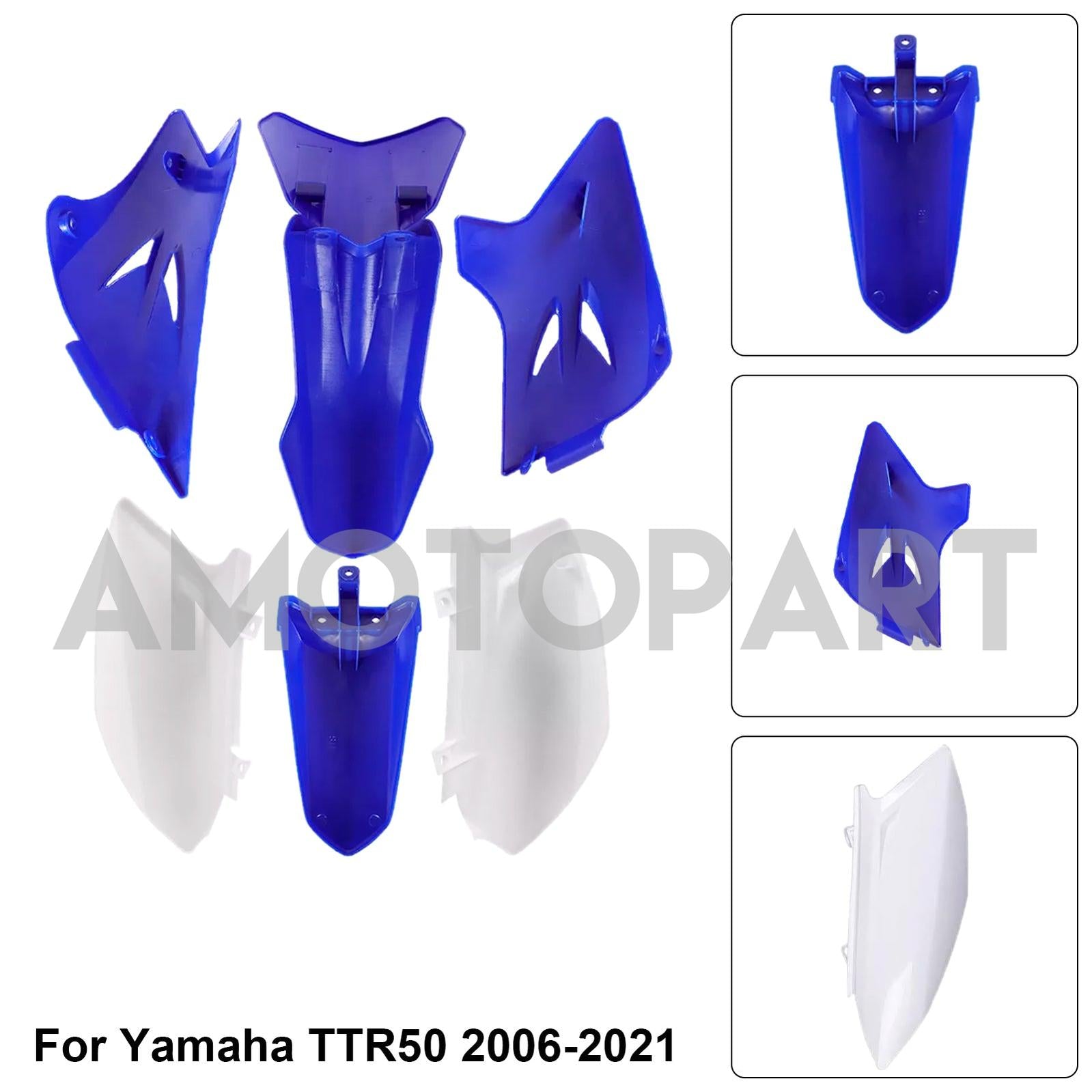2006-2021 Yamaha TTR50  Body Plastic Kit Front Rear Fender Fairing
