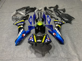Amotopart Kit carena Monster Style2 blu e nero per Yamaha YZF R1 2020-2024