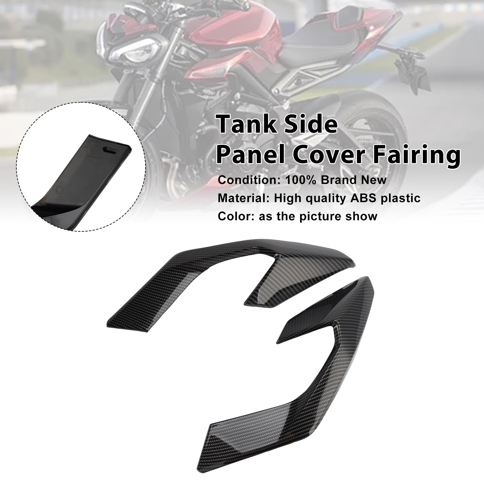 Street Triple 765 R/RS 2023-2025 Tank Side Cover Panel Fairing