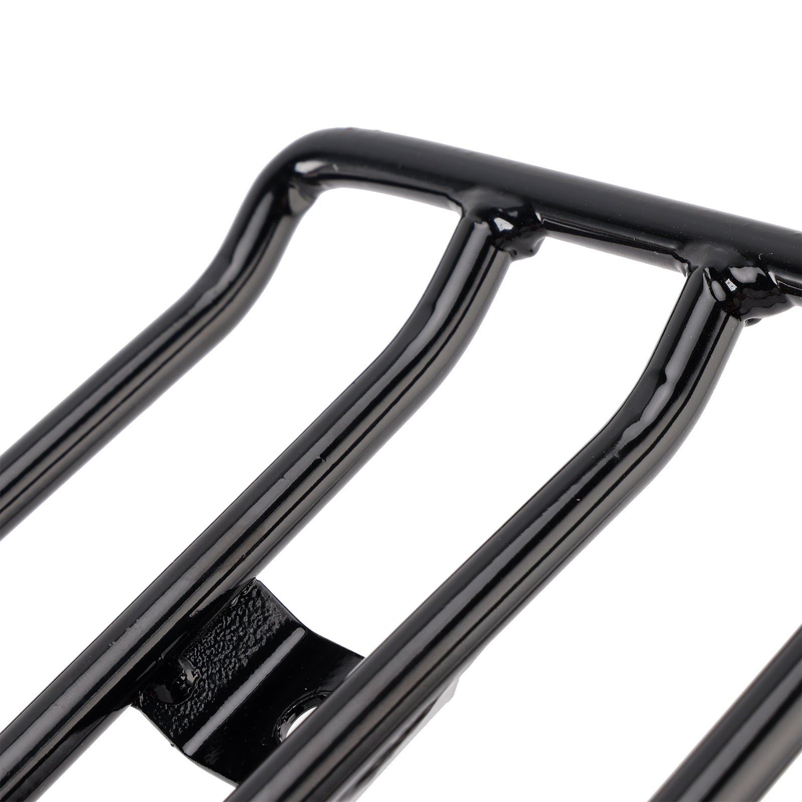 1985-2003 Sportster XL XLH 883 1200 Custom Black Solo Seat Luggage Rack