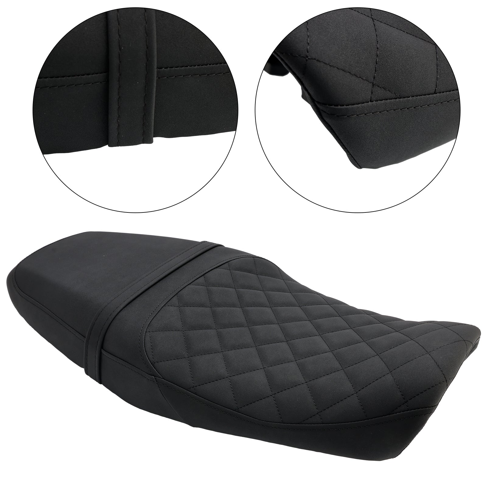 23-25 ​​Honda GB350S GB 350 S Rider Passenger Seat Frah BACH CUSHION Black Brown