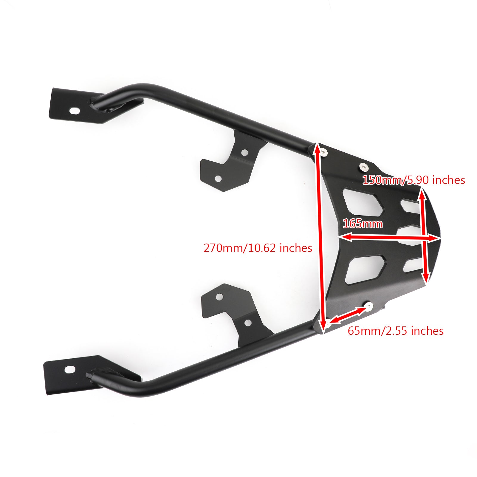 16-20 Honda XADV 750 X-ADV 750 Black Cargo Luggage Rack Carrier