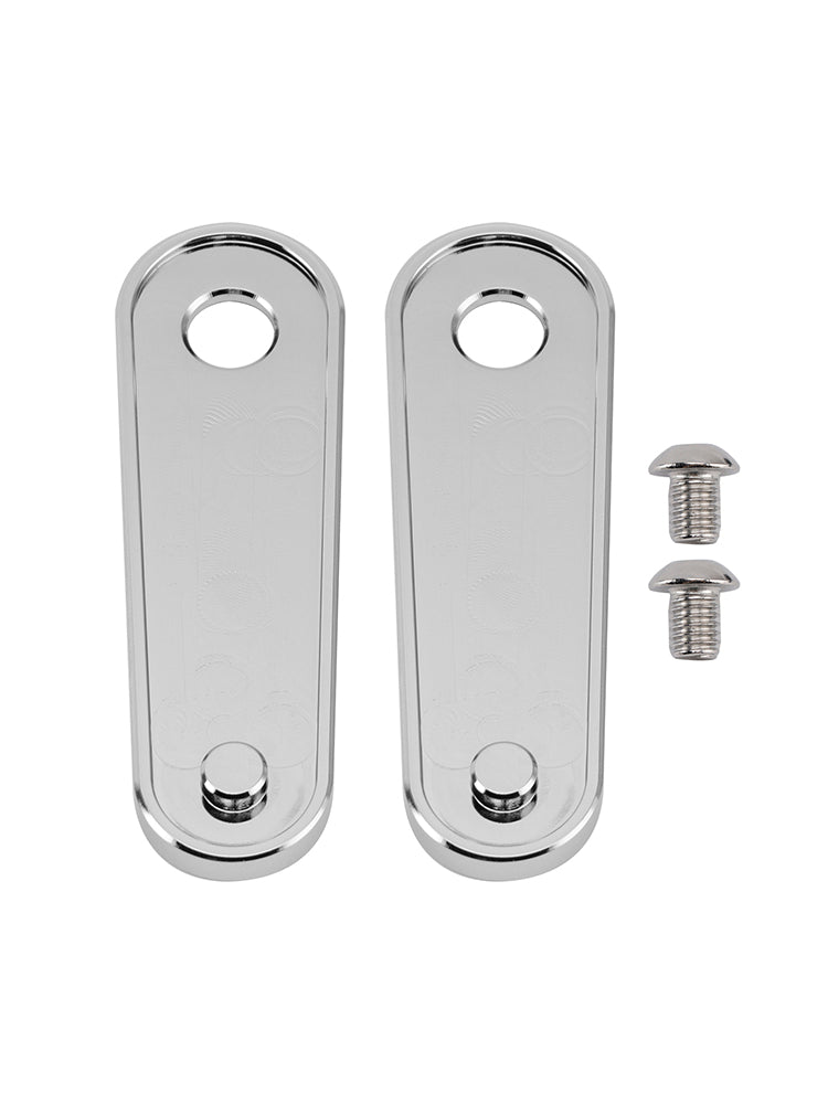 93-23 Electra Glides Road Glides Rear Floorboard Foot Peg Frame Plates