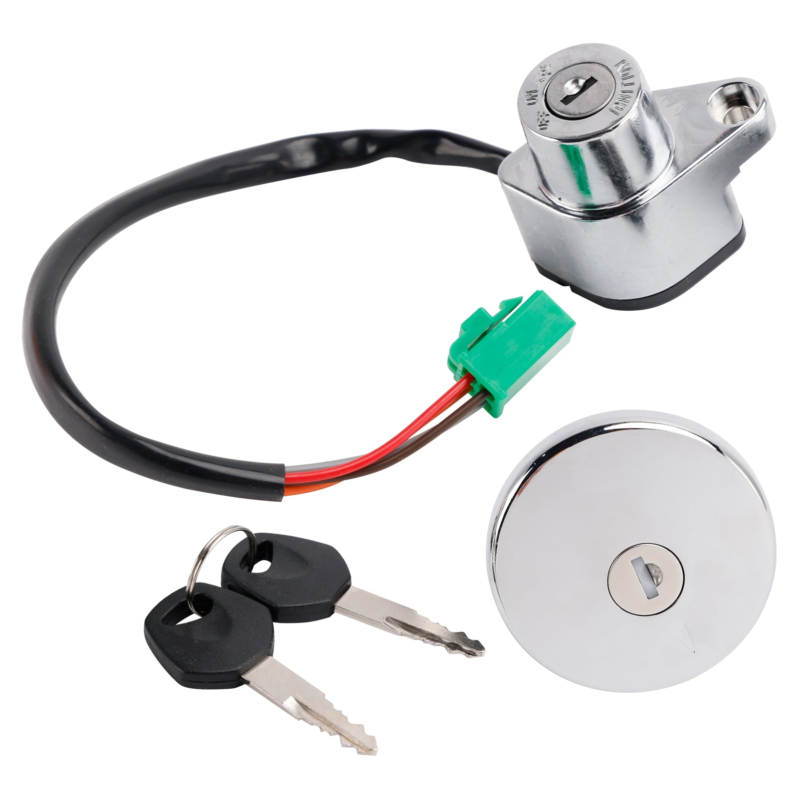 Suzuki VS1400 Boulevard S83 05-09 (CA Model) Ignition Key Lock Fuel Cap Set