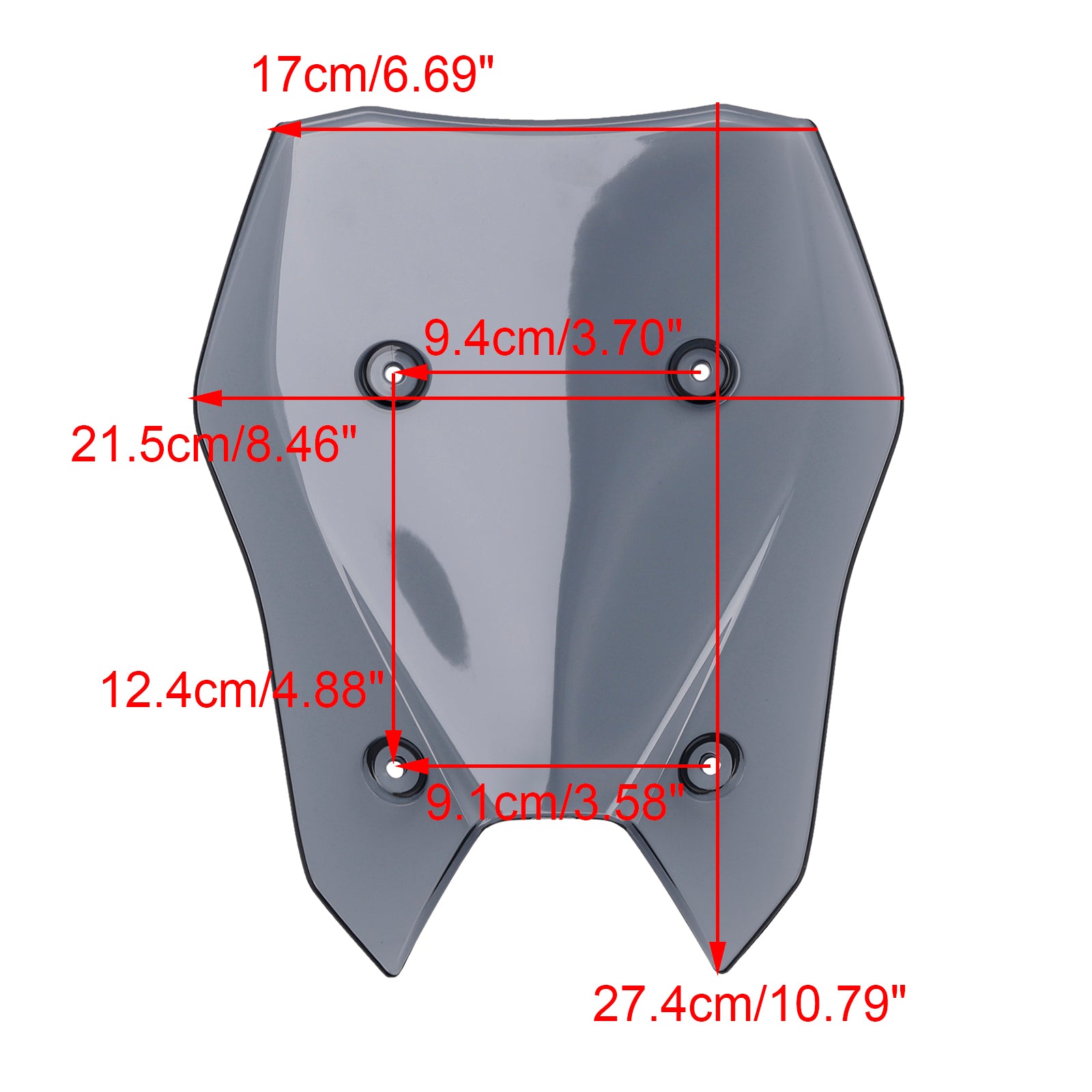 KAWASAKI Z900 2025-2026 Windshield Windscreen