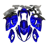 Amotopart 2008-2020 Suzuki Hayabusa GSX1300R Blue Style1 Fairing Kit