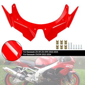 Front Fairing Wing Beak Shell Cover For Kawasaki ZX4R ZX4RR ZX25R 22-24