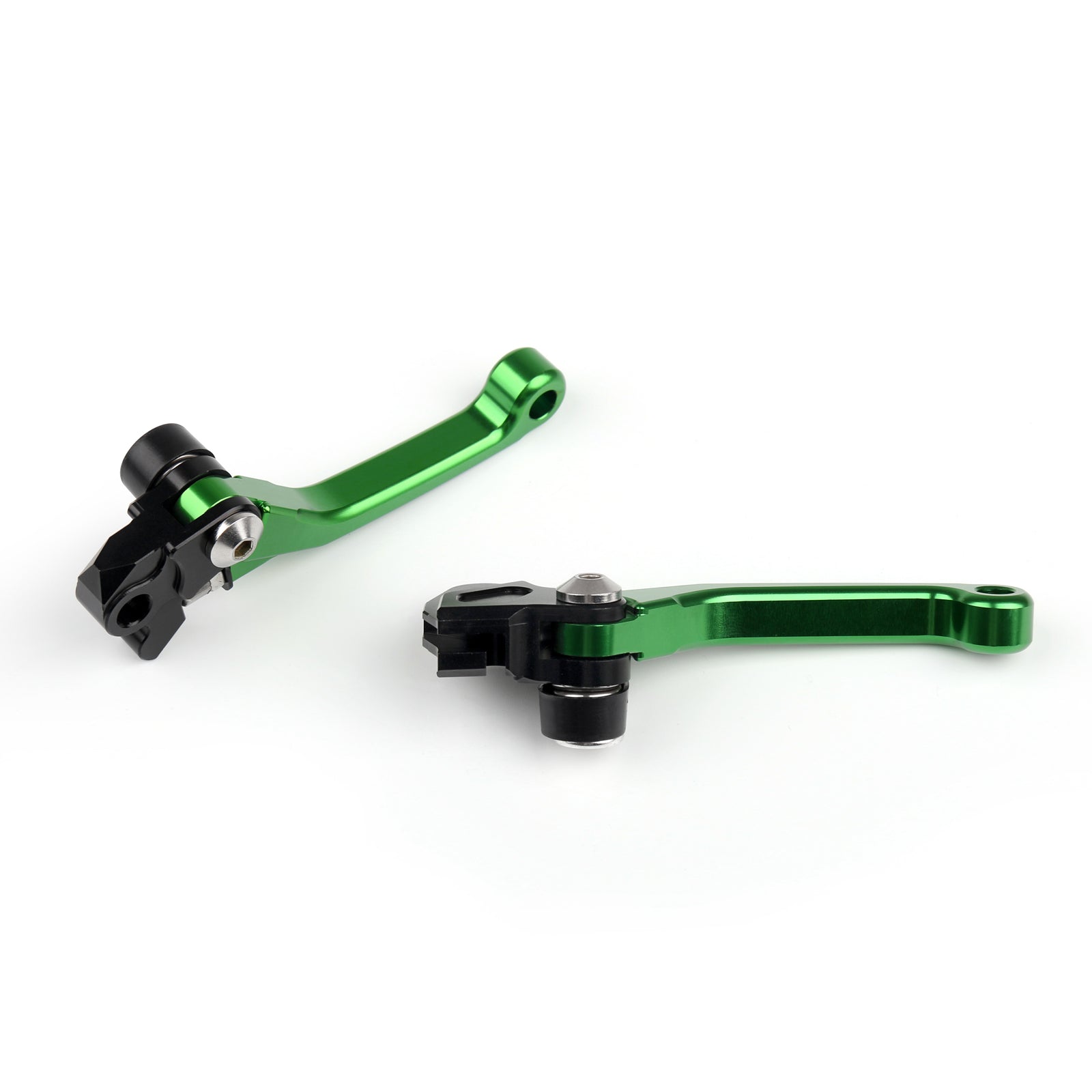 2004 Kawasaki KX65 KX85 KX250/KX250F KX125 Pivot Brake Clutch Levers Green