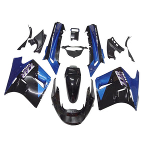 Kit carena Amotopart 1990-1992 Kawasaki ZZR1100 nero blu