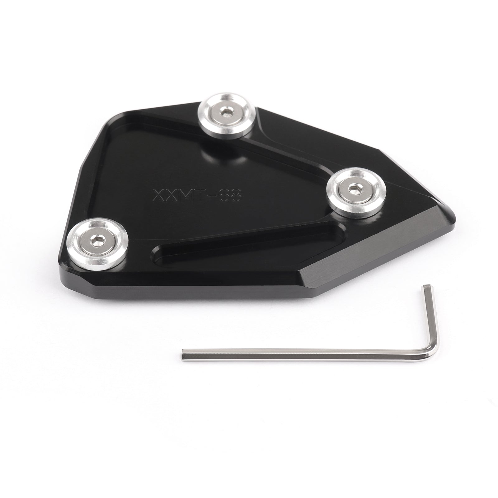 12-15 BMW C600 SPORT C650 Supporto per piastra di supporto per cavalletto laterale nero
