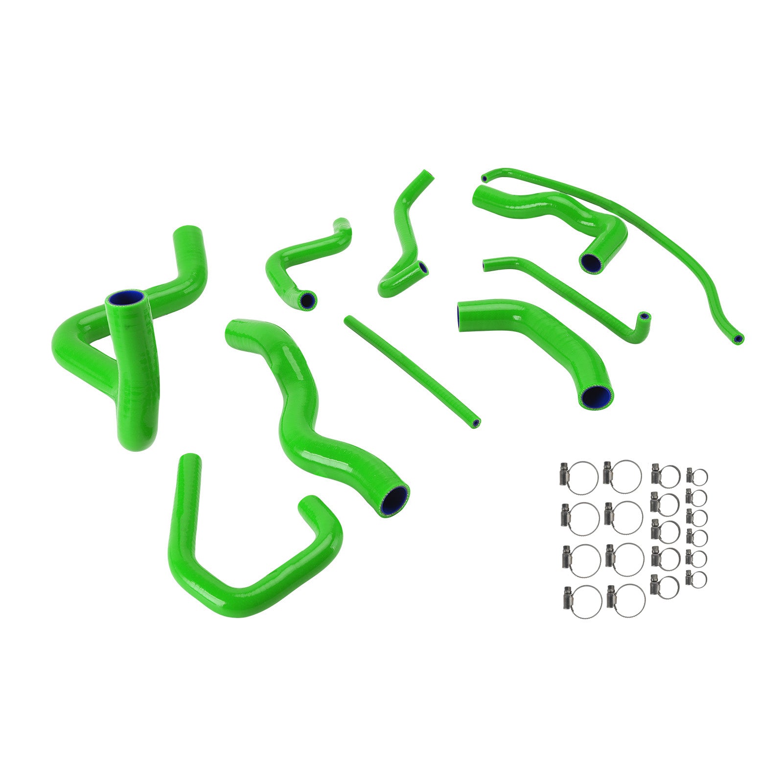09-26 Kit de mangueira de refrigeração do radiador de silicone Kawasaki Ninja 636 ZX-6R