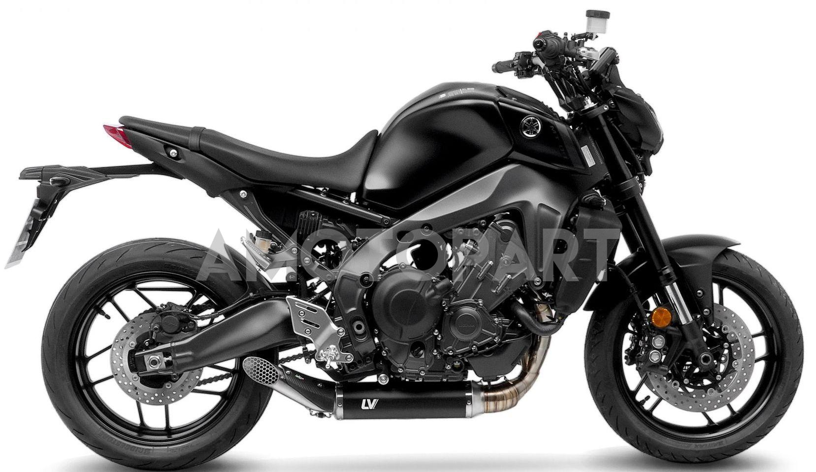 Amotopart 2021-2024 Yamaha MT-09 Matte Black Fairing Kit