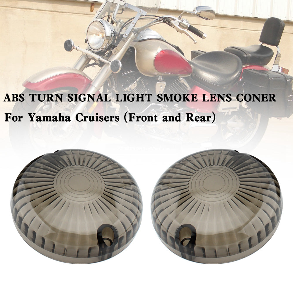 Turn Signal Light Lens Cover For Yamaha V Star 650 1100 Vmax 1200/1700