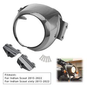 15-22 Carenatura superiore cornice faro parabrezza Indian Scout