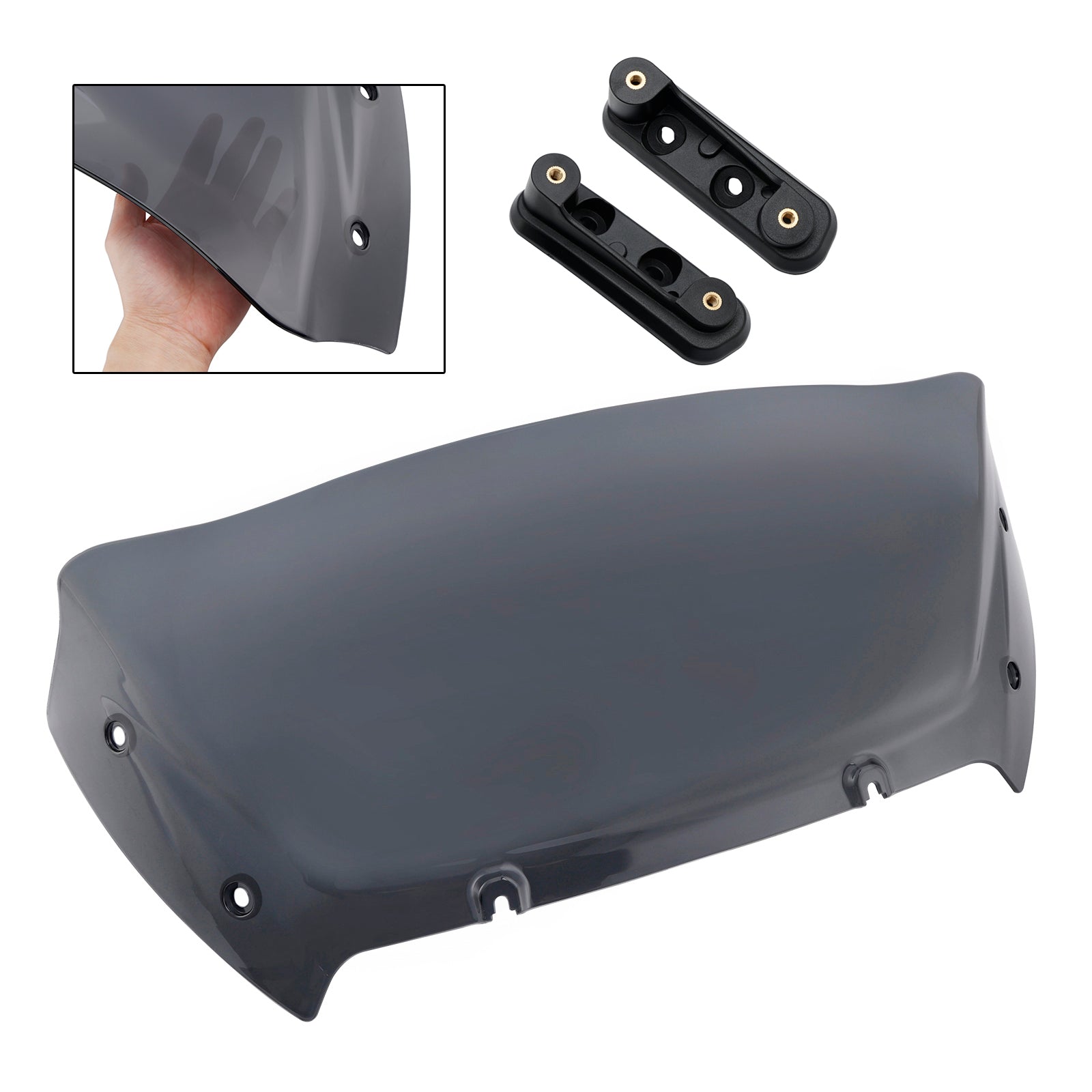 Touring Street Glide CVO 117 121 2023-2024 9" Windshield with Bracket