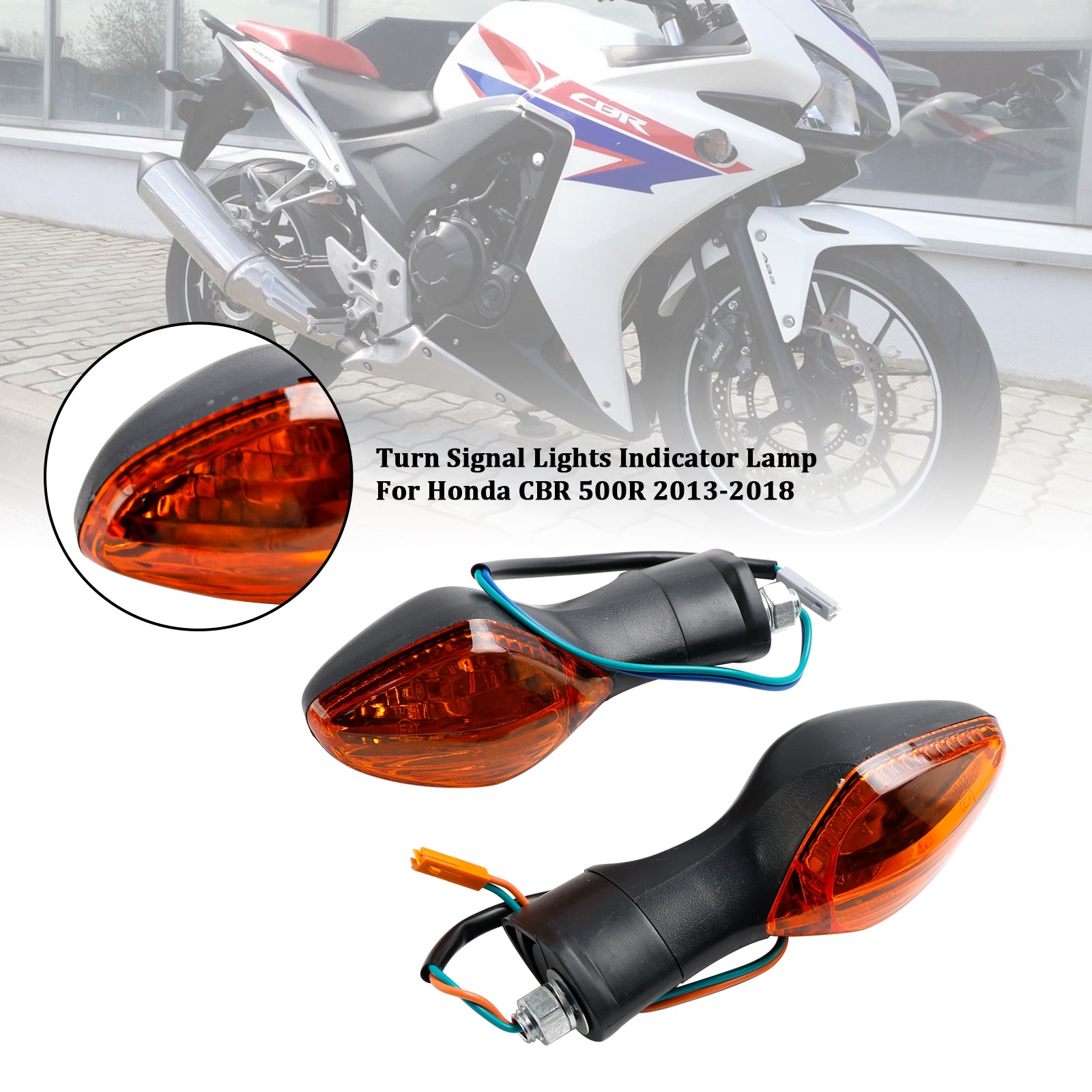 Honda CBR500 CBR650F CTX700 MSX125 Turn Signal Lights Indicator Lamp