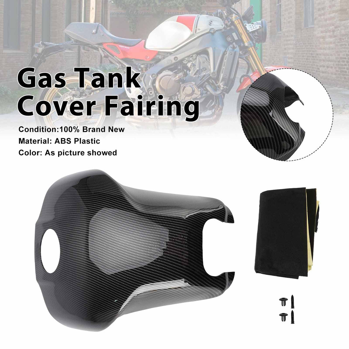 2022-2025 Yamaha XSR900 Rear Gas Tank Cover Fairing Protector