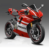 Amotopart Ducati 2018–2019 Panigale V4 V4S &amp; 2018–2020 Panigale V4SP rot-weißes Verkleidungsset
